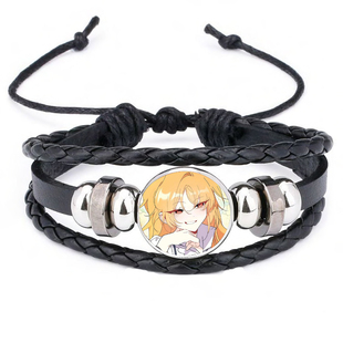 谢绝当鹊桥手链绳夏伊尔 施莱娜动漫周边手环卡通礼物创意定制DIY