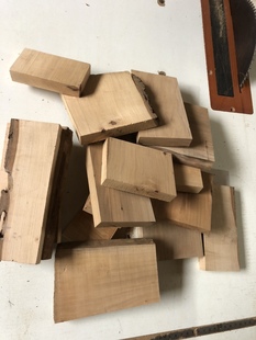 下角料新手练习棠梨木雕刻板 丝棉木雕板 手工版画传统雕刻料