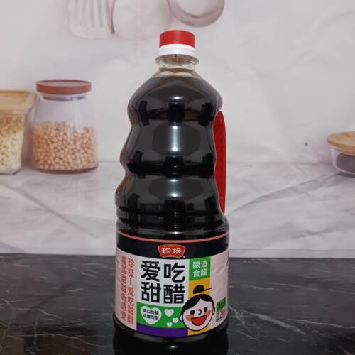 珍极珍极爱吃甜醋炒拌蘸酿造食醋蘸饺子凉拌菜大桶装