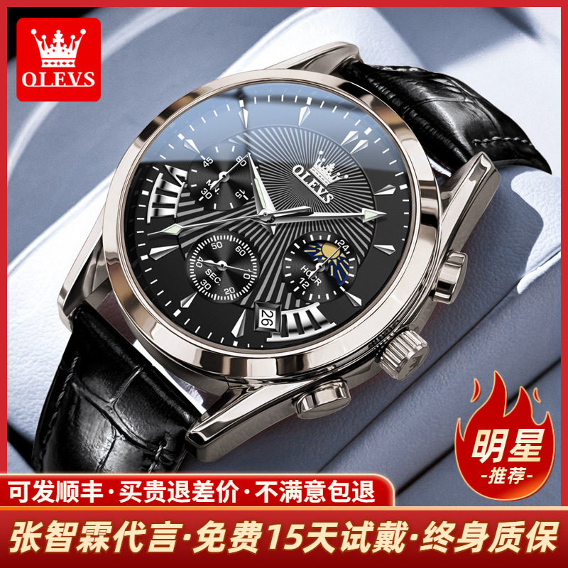 2021新款瑞士认证手表男品牌防水