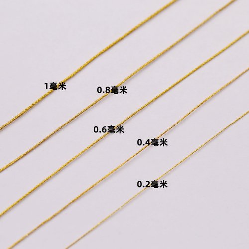 金线编织金线72号线配件线金色股线diy手链戒指手串玩偶材料配件 - 封面