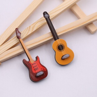 娃娃配饰吉他乐器模型微缩生活场景谷美摄影道具周边摆件手办搭档