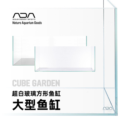 ADA大型超白玻璃水草造景鱼缸