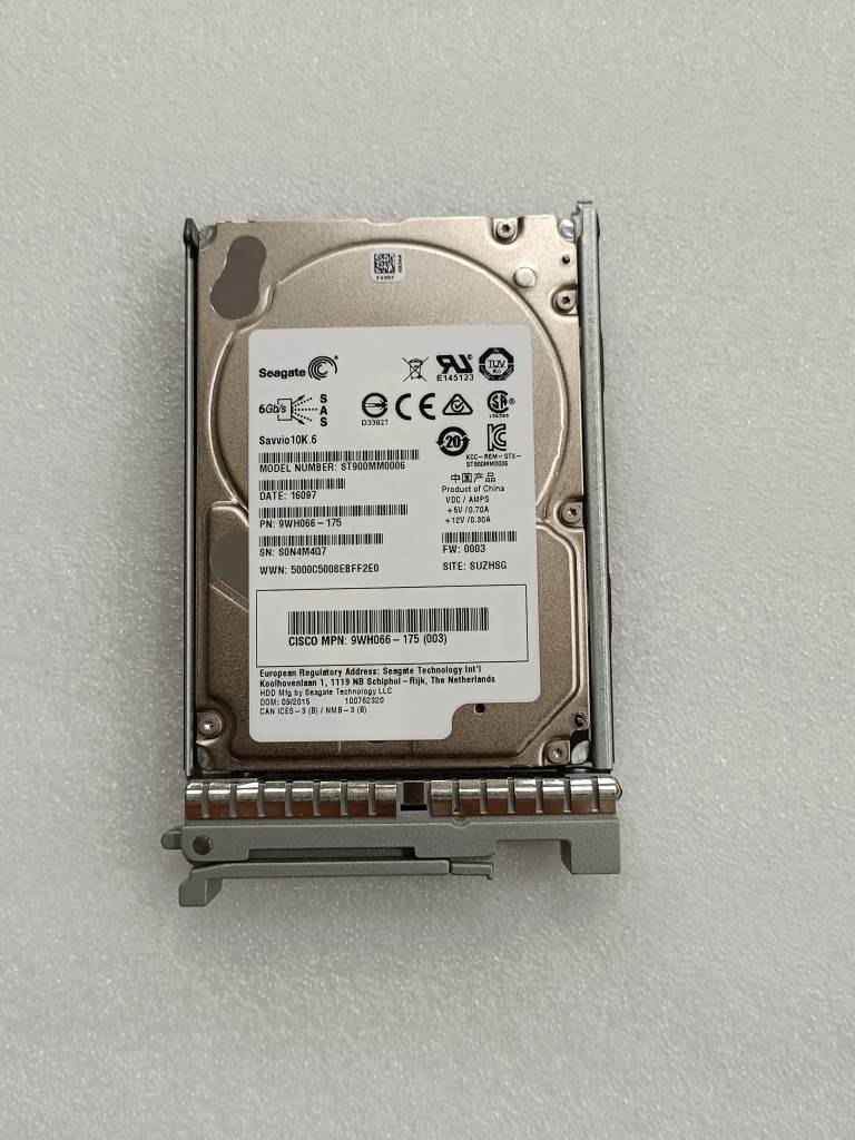 思科C220 ST900M0006 9WH066-175 UCS-HDD900G12F106 10K SAS 2.5