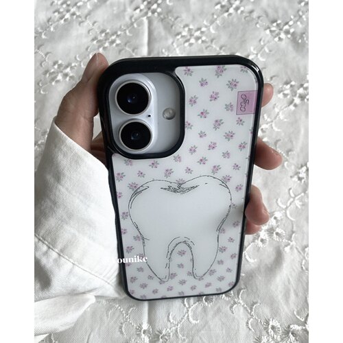 日系碎花古早轻亚防摔iPhone壳套