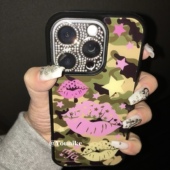 17promax保护壳苹果16手机壳16promax保护套15防摔13 韩系ins甜酷博主同款 时髦豹纹适用iphone17pro 14外壳