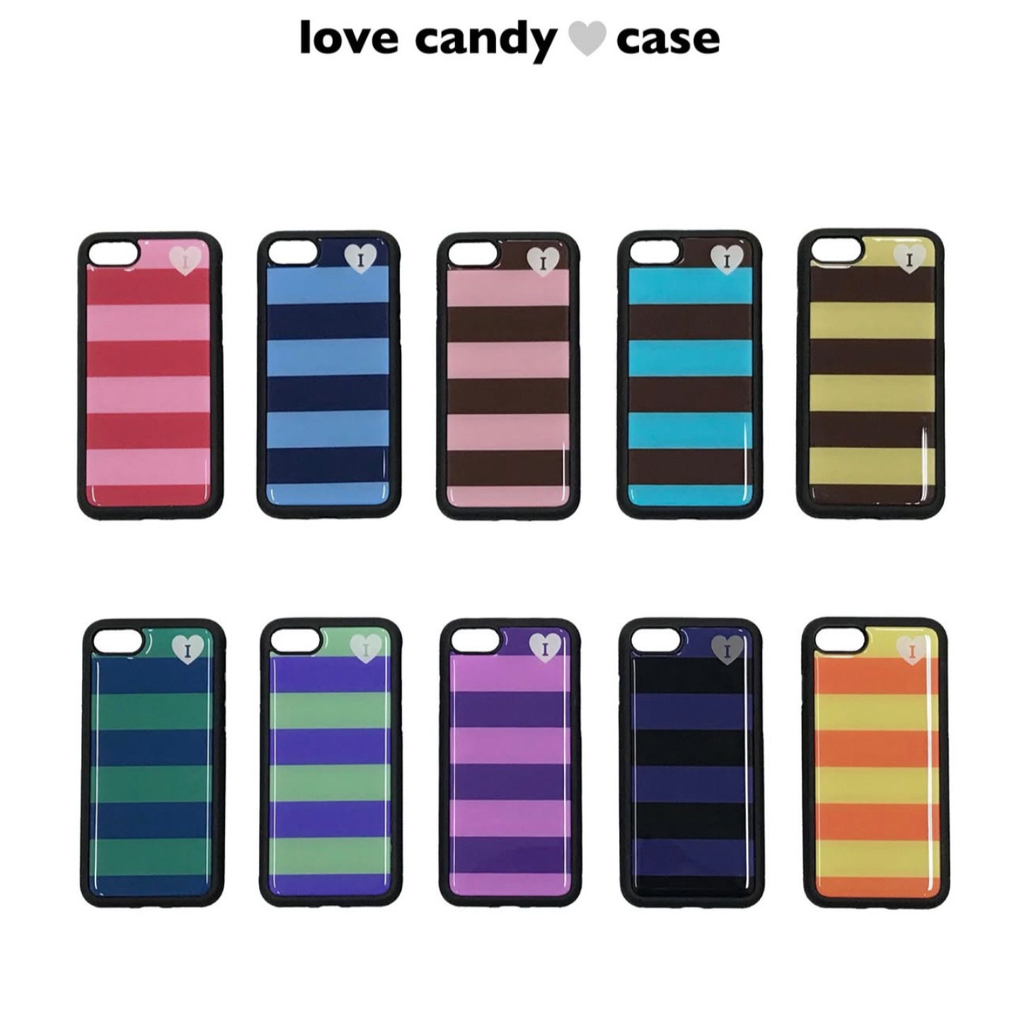 古早韩女时尚氛围感条纹手机壳