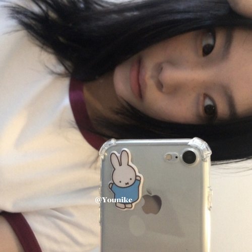 韩女时尚古早可爱小兔子手机壳