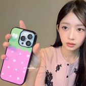 14外壳 17promax保护壳苹果16手机壳16promax保护套15防摔13 欧尼直井怜同款 甜美粉草莓磁吸适用iphone17air