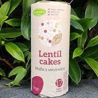 Lestello rice cakes - Polish imported brown rice, chickpea, corn, lentil and cereal round cakes thumbnail 3