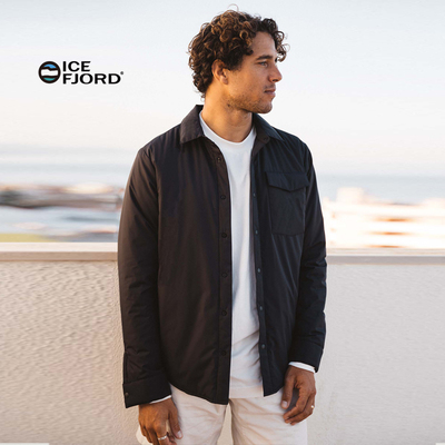 冰湾P棉银标40克男士棉服衣春秋