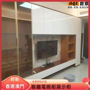 香港装修设计公屋居屋私楼全屋家私定制客厅间断