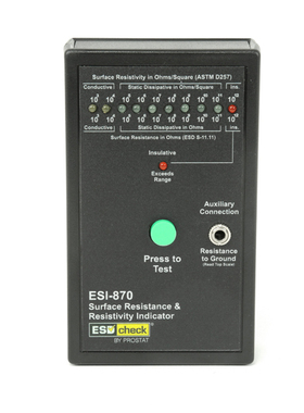 美国Prostat ESI-870 表面电阻电阻率电阻仪兆欧表防静电材料检测