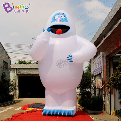 充气雪怪圣诞节雪人美陈装饰气模