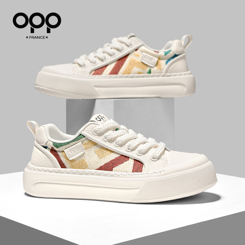 OPP男鞋官方正品潮牌休闲帆布鞋