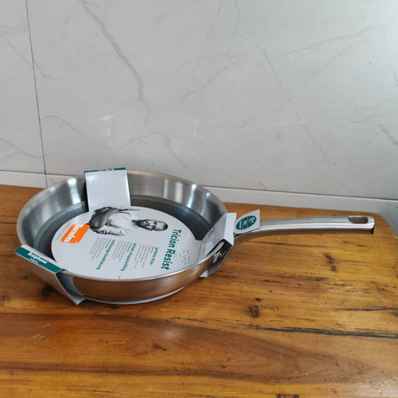 德国Berndes28cm三层钢煎锅