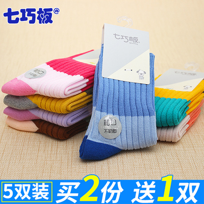 七巧板儿童袜子秋冬厚棉
