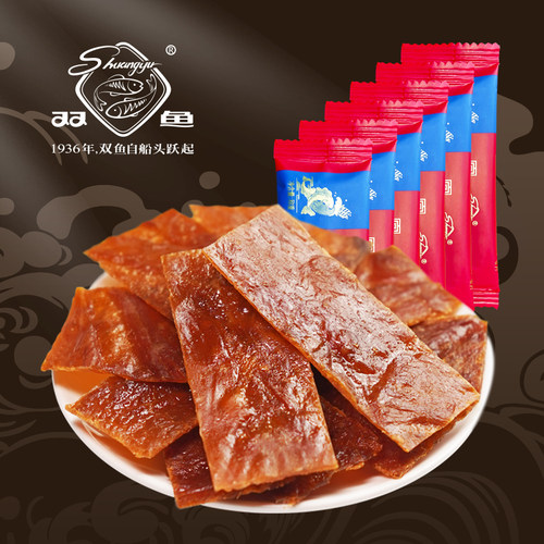 双鱼特级猪肉脯单独小包装1000g