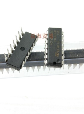 全新 HCF40106BE 型号：HCF40106 封装：DIP14 六路施密特触发器