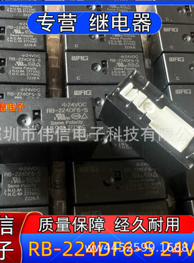 全新原装RB-224DF6-S 24VDC 8A 8脚 WRG/汽车继电器 2开2闭