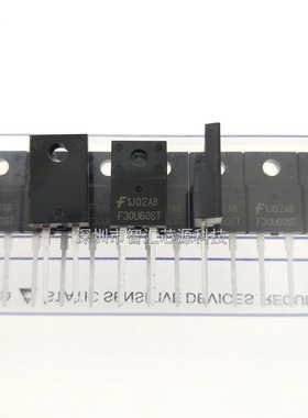 原装 FFPF30U60STTU 丝印：F30U60ST 封装：TO220F-2 快恢复管
