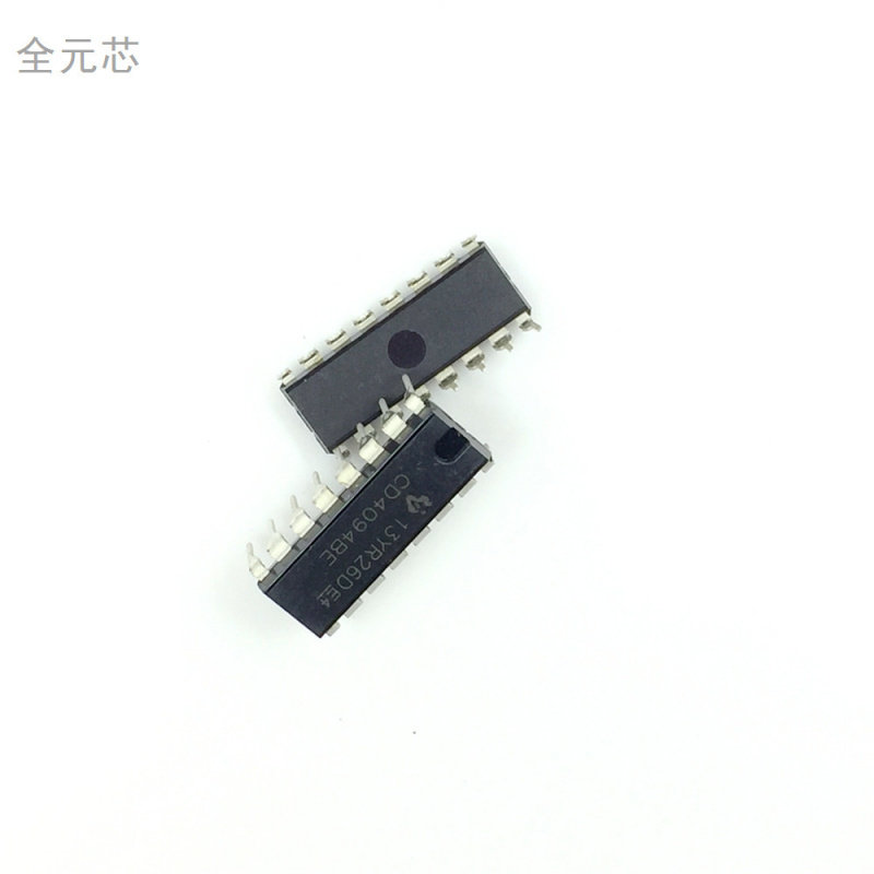 全新 CD4094BE 型号：CD4094 封装：DIP16 移位寄存器/三态输出 - 实物图