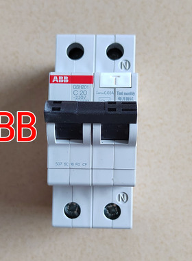 ABB空气开关DPN16A漏电保护器10开关GSH201断路器32A两进两出C20