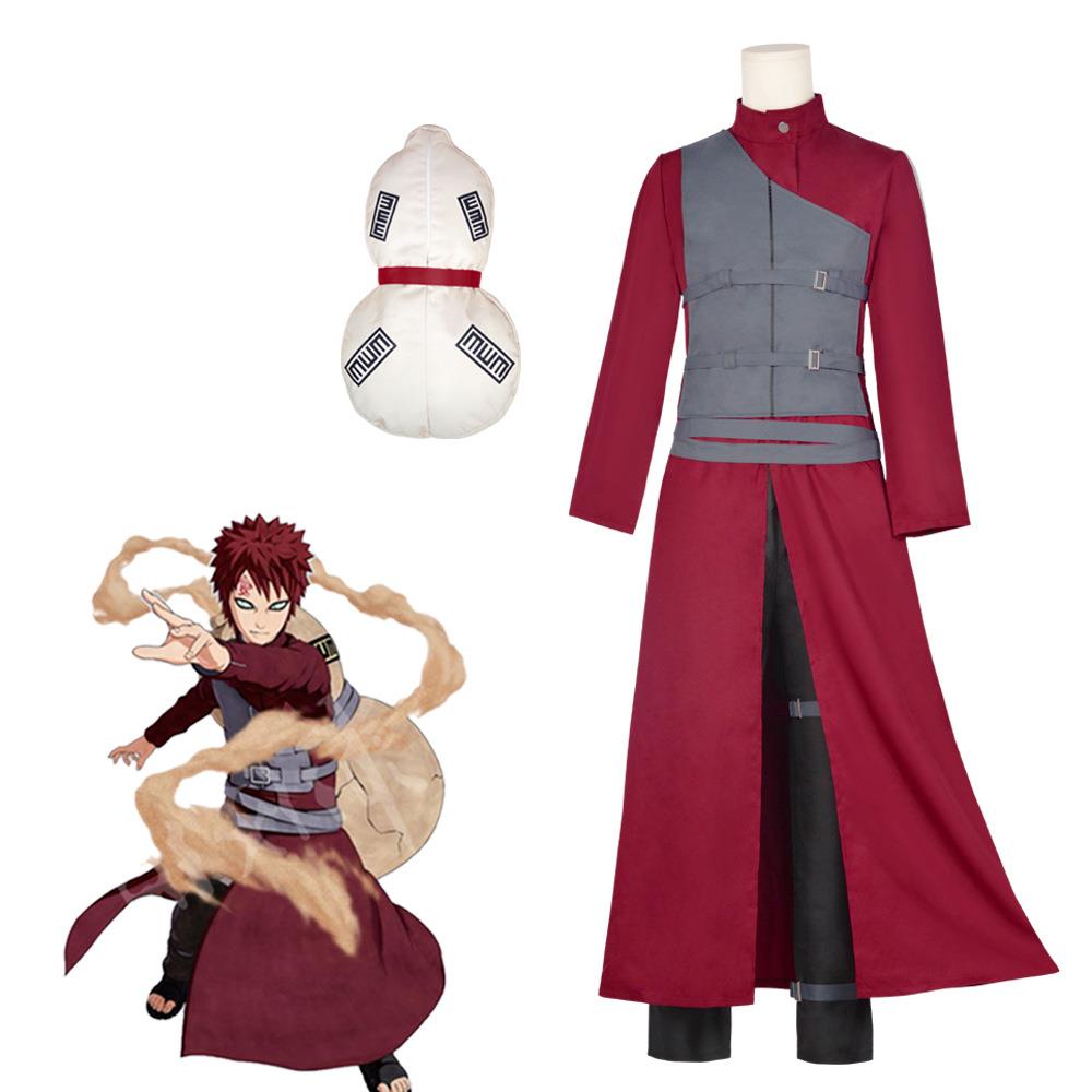 梦想家忍者沙忍火影我爱罗cos服 万圣节二次元我爱罗cosplay服装