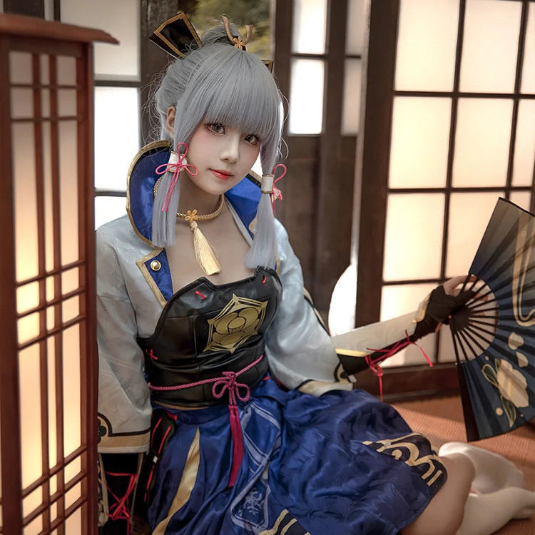 原神cos稻妻城白鹭公主神里绫华cosplay服动漫服装全套女现货