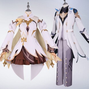 【高配版】原神双子cos服原神复地重天空cospaly荧妹新皮肤cos服