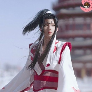 豆豆家动漫魔道的祖师周边温宁温情cos服全套衍生假毛男女同款古