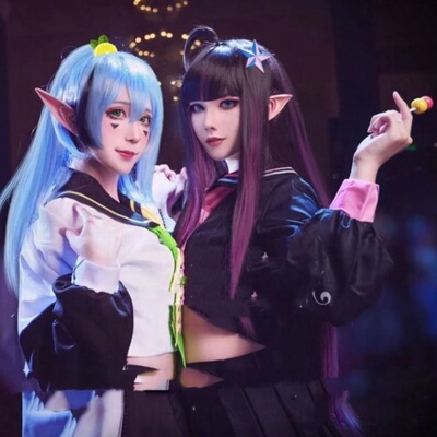豆豆家凹凸世界cos沙尘安莉洁cosplay服装凯莉 动漫改良JK制服