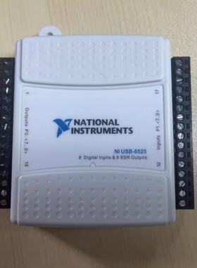 美国原装正品数据采集板卡二手NI USB-6525 779640-01一手货源
