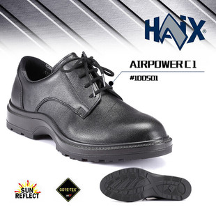 执勤鞋 防水皮革商务休闲工装 男鞋 低邦牛皮 靴秋季 德国Haix皮鞋