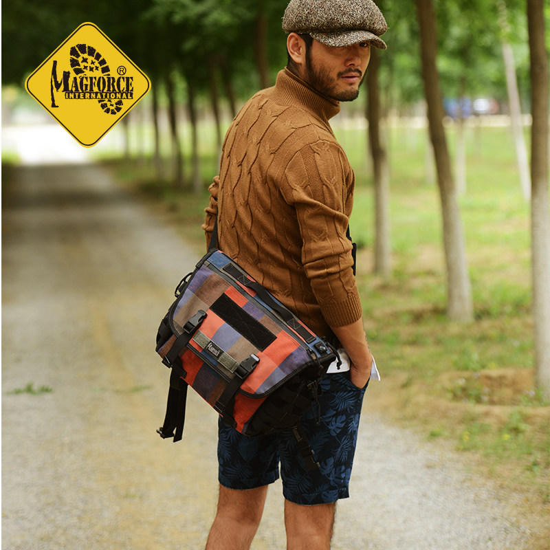 麦格霍斯magforce正品台湾6012台马战术邮差单肩包军迷户外背包