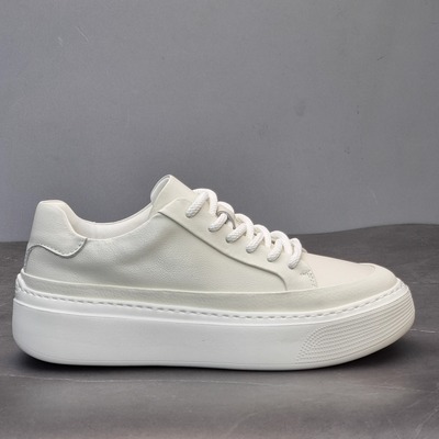 头层牛皮休闲运动男鞋秋冬