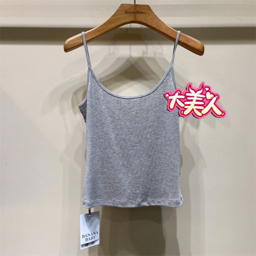 B2S3B173-239BANANABABY2026秋季香蕉宝贝专柜正品U领百搭背心