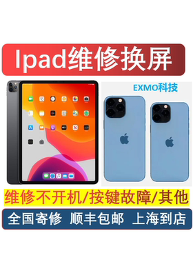 适用于苹果ipad换屏故障维修air2/pro/10.5/11mini4/5/6/7/8寄修