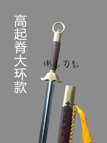 龙泉卫武刀剑不锈钢太极剑铜环新款高起脊太极武当硬剑软剑未开刃