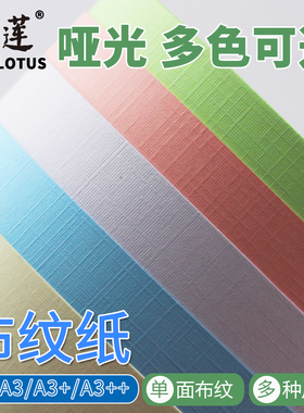 布纹纸A3++230g莱利纹纸卡布纹纸莱尼纹封面纸名片纸白色封皮纸