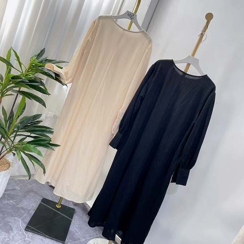 Cangs 6-1-4 одиночная внешняя торговля женская весна и осенью Новая финальная шея с длинной свободной одеждой