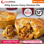 Beef Australian 200g Pie Pcs Chicken Potato Curry Mushroom