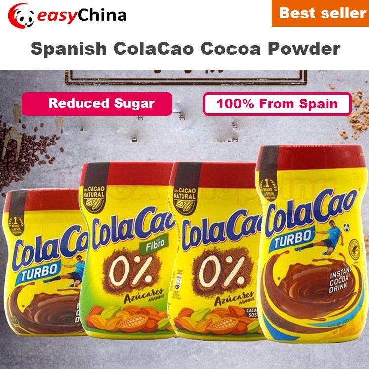 Spanish ColaCao Original / Reduced Sugar Cocoa Powder 400g