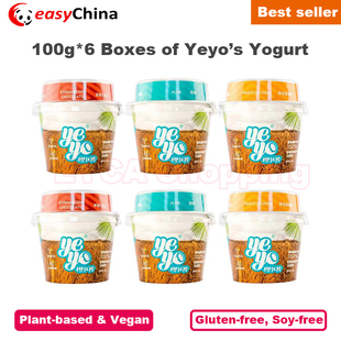 Based Vegan 100g Plant free Yogurt Boxes Coconut Sugar