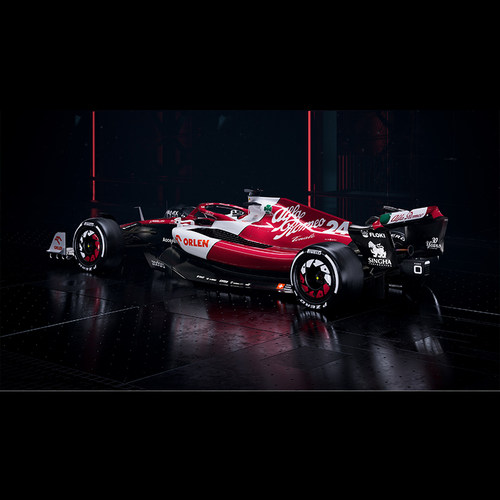 1/10RCF1车队周冠宇C42拉花贴纸
