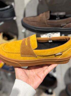 日本代购直邮VANS LOAFER 25新麂皮绒面TABACCO乐福鞋休闲鞋