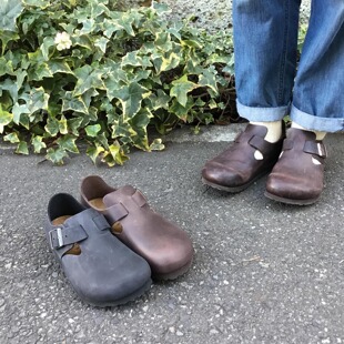 日本代购直邮博肯鞋Birkenstock London166533 男女复古休闲真皮
