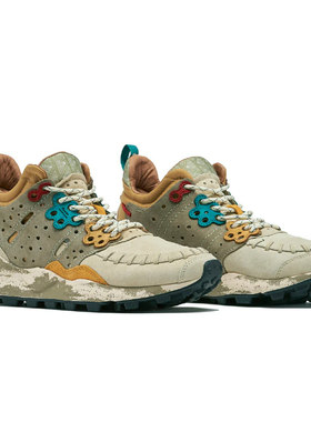 日本代购直邮Flower MOUNTAIN MUSTARD WALNUT Yellow/Teal运动鞋