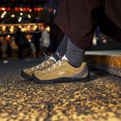 日本代购直邮KEEN JASPER Dark Olive/Cabbage26新休闲运动鞋男