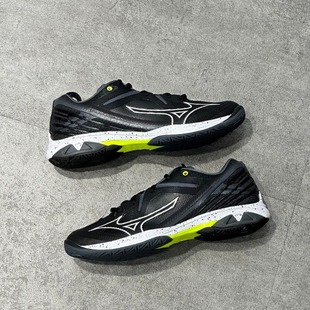 日本代购直邮MIZUNO美津浓WAVE CLAW 3 wide鹰爪3羽毛球鞋4E宽楦